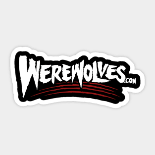 Werewolves. com Sticker